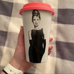 Audrey Hepburn Ceramic Coffee Cup